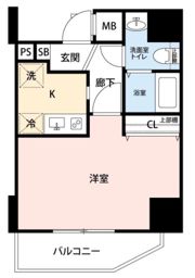 リヴシティ上野入谷グロースの間取り画像