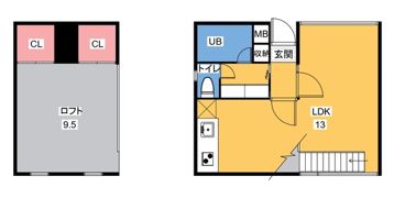 カーサアトレの間取り画像