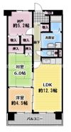 フォレスタ高殿の間取り画像