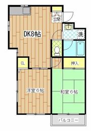 ランドビュー野毛の間取り画像