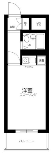 ヴェラハイツ鶴見の間取り画像