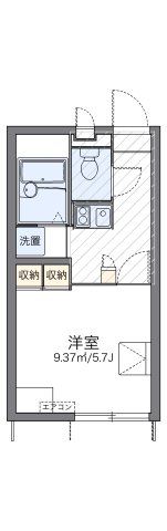 レオパレス夏の間取り画像