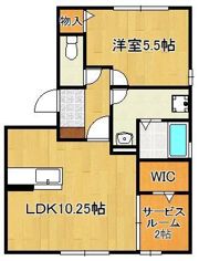 アルティスタ D棟の間取り画像