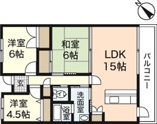 レジデンス大町西館の間取り画像