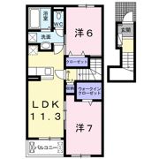 ラペーシュ神田の間取り画像