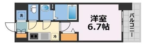 Alivis福島海老江(旧:フォーリアライズ福島ルノン)の間取り画像