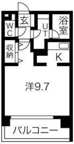 アブレスト原の間取り画像
