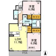 リヤン神園の間取り画像