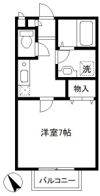 ヴェールUの間取り画像