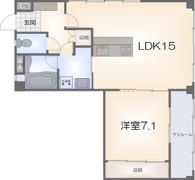 コトングラス北常三島の間取り画像
