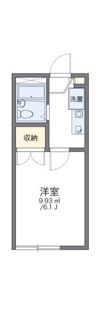レオパレスグリーンステージ田無の間取り画像