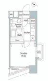 ファーストリアルタワー新宿の間取り画像