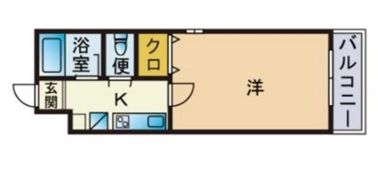 K’S室見駅アベニューの間取り画像