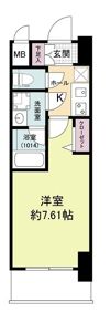 ブランシエスタ天満の間取り画像