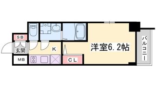 エスリードザ・ランドマーク神戸の間取り画像