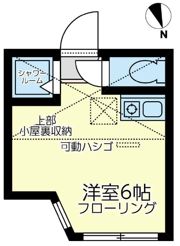 ユナイト安針ネイマールの間取り画像
