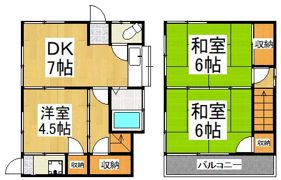 新座二丁目戸建の間取り画像
