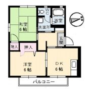 ムーンライトだいせんA棟の間取り画像