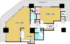 ツインタワー瀬戸大橋31の間取り画像