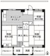 ビレッジハウス小比企6号棟の間取り画像