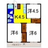 ハニーハイツの間取り画像