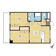 アメニティーハウス中須賀の間取り画像