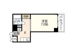 ダイアパレス土橋の間取り画像