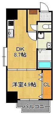 ラグーナ黒崎の間取り画像