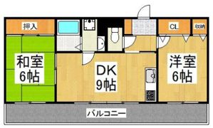 山崎第6ビルの間取り画像