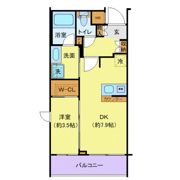 アンベリール墨田Ⅲの間取り画像