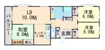 ハイツ仏天垣の間取り画像