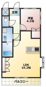 メイプル館の間取り画像