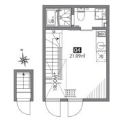 東新宿ハウスの間取り画像