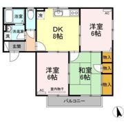 セジュールSHIGENO B棟の間取り画像