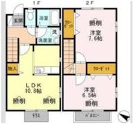フジコーポ大和の間取り画像