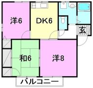 ハーモニーヴィレッジの間取り画像