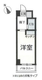 プレステージ西谷の間取り画像
