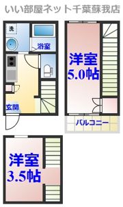 クノッソス末広の間取り画像