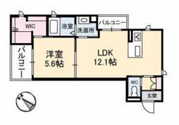 シャーメゾン祇園の間取り画像