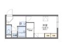 レオパレスローズの間取り画像