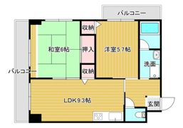 リーデルフェリア住之江の間取り画像
