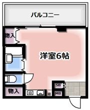 トゥ・レ・ジューの間取り画像
