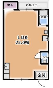 大一新森マンションの間取り画像