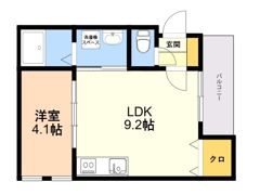 仮称）二日市北1丁目新築APの間取り画像
