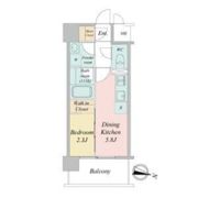 デュオフラッツ仙台木町通エアリの間取り画像