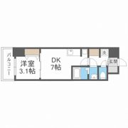 スペーシア日本橋東の間取り画像