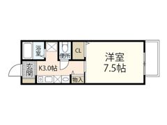 セレスト瀬の川の間取り画像