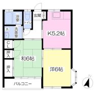 ヴィレッジフクダの間取り画像