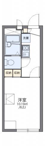 レオパレスピーチの間取り画像