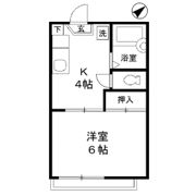 さくらパークB棟の間取り画像